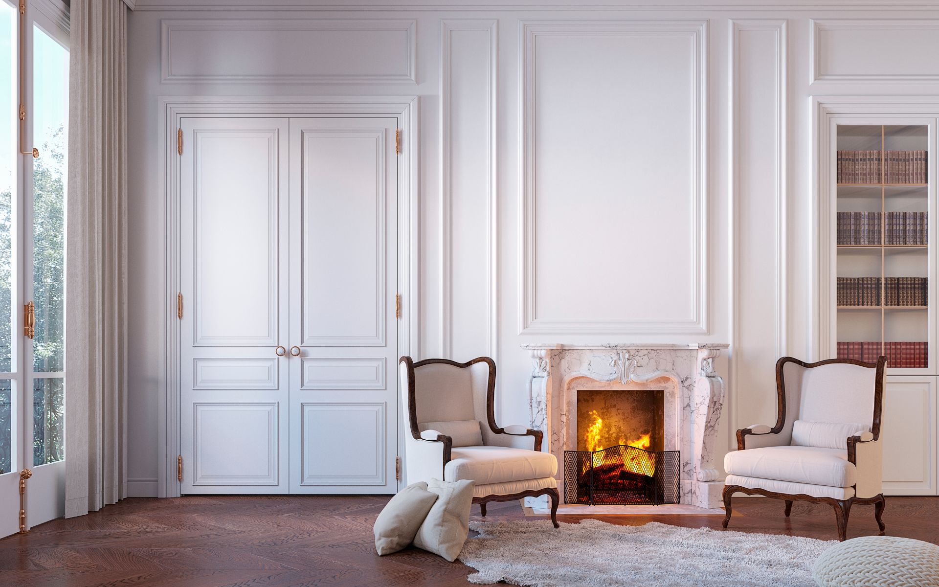 Maling af træværk indendørs – få styr på typer, teknik og finish